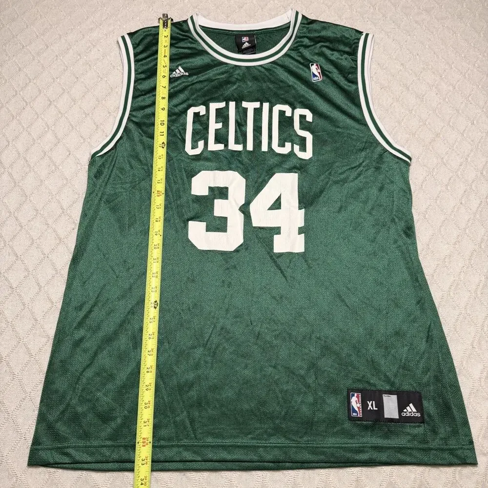 Vintage Y2K Adidas Paul Pierce Boston Celtics #34 Jersey Men XL NBA
